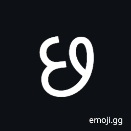 Gujarati Letter Cha Symbol