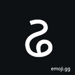 Gujarati Letter Ddha Symbol