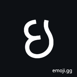 Gujarati Letter I Symbol