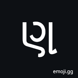 Gujarati Letter Nna Symbol