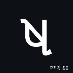 Gujarati Letter Ssa Symbol