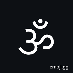 Gujarati Om Symbol