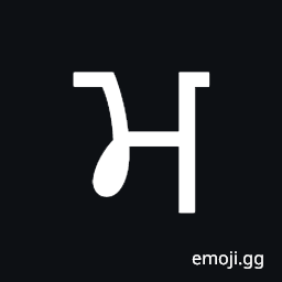 Gurmukhi Letter Ma Symbol