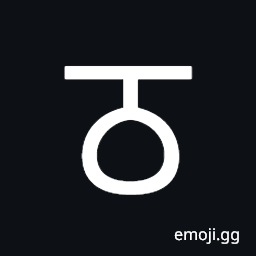 Gurmukhi Letter Ttha Symbol
