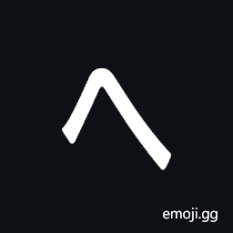 Halfwidth Katakana Letter He Symbol