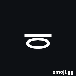 Hangul Choseong Yeorinhieuh Symbol