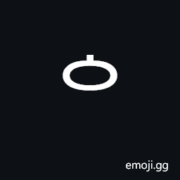 Hangul Jongseong Yesieung Symbol