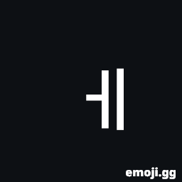 Hangul Jungseong E Symbol