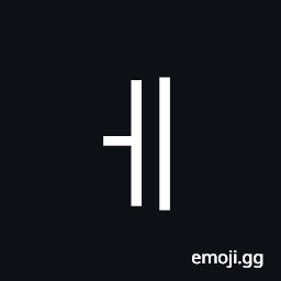 Hangul Letter E Symbol