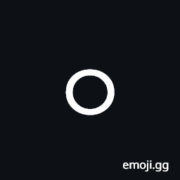 Hangul Letter Ieung Symbol
