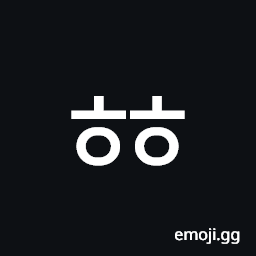 Hangul Letter Ssanghieuh Symbol
