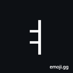 Hangul Letter Yeo Symbol