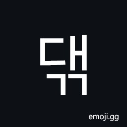 Hangul Syllable Daegg Symbol