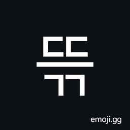 Hangul Syllable Ddeugg Symbol