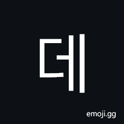 Hangul Syllable De Symbol