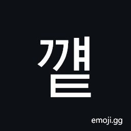 Hangul Syllable Ggyaet Symbol