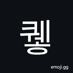 Hangul Syllable Kweh Symbol