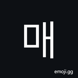 Hangul Syllable Mae Symbol