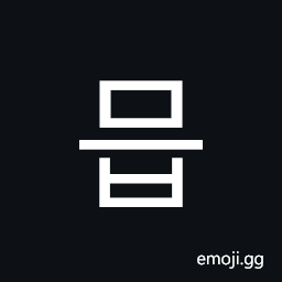 Hangul Syllable Meub Symbol