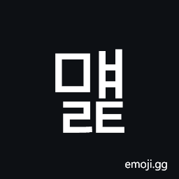 Hangul Syllable Myaelt Symbol