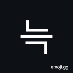 Hangul Syllable Neug Symbol