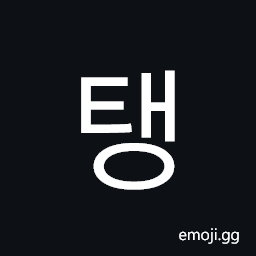 Hangul Syllable Taeng Symbol