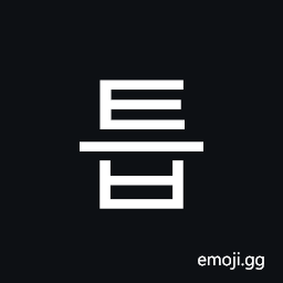 Hangul Syllable Teub Symbol