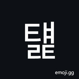 Hangul Syllable Tyaelt Symbol