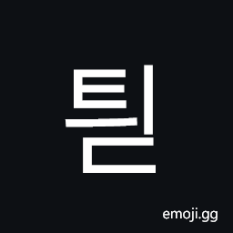 Hangul Syllable Tyid Symbol