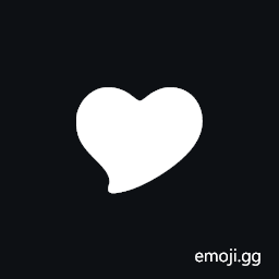 Heart with Tip On the Left Symbol