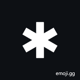 Heavy Asterisk Symbol