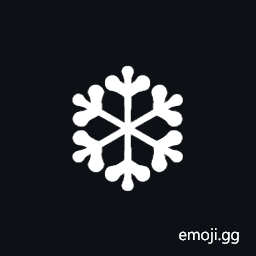 Heavy Chevron Snowflake Symbol