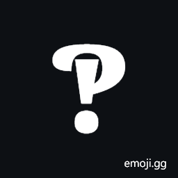 Heavy Interrobang Ornament Symbol