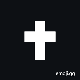 Heavy Latin Cross Symbol