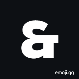 Heavy Ligature Open Et Ornament Symbol
