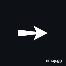 Heavy Rightwards Arrow Symbol