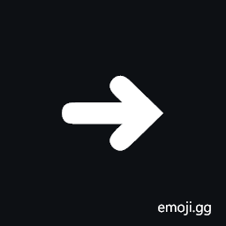 Heavy Round-Tipped Rightwards Arrow Symbol