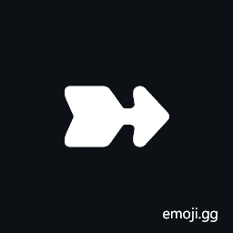 Heavy Wedge-Tailed Rightwards Arrow Symbol