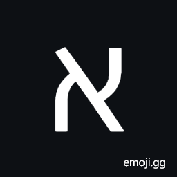 Hebrew Letter Wide Alef Symbol