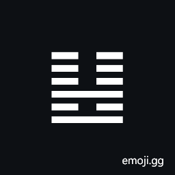 Hexagram for Darkening of the Light Symbol