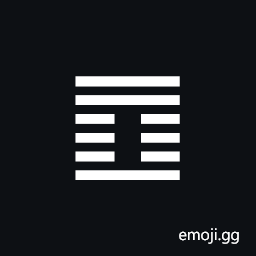Hexagram for Increase Symbol
