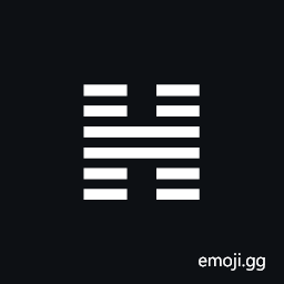 Hexagram for Small Preponderance Symbol