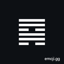 Hexagram for the Gentle Wind Symbol