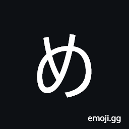 Hiragana Letter Me Symbol