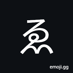 Hiragana Letter We Symbol