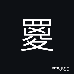 Ideograph a kind of fish net with fine meshes CJK Symbol