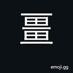 Ideograph boundary, border CJK Symbol