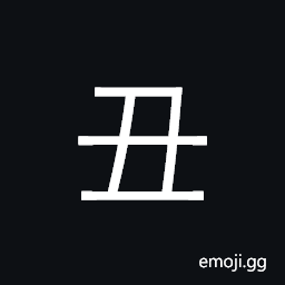 Ideograph clown, comedian; 2nd terrestrial branch CJK Symbol