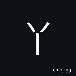 Ideograph forked; bifurcation CJK Symbol