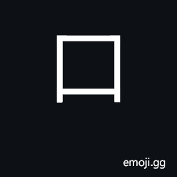 Ideograph mouth; open end; entrance, gate CJK Symbol